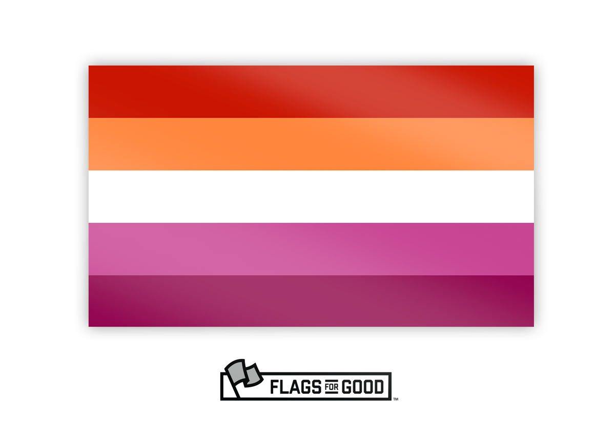 Lesbian Pride Sticker