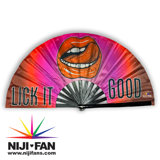 Lick It Good Clack Fan *Black Light Reactive*