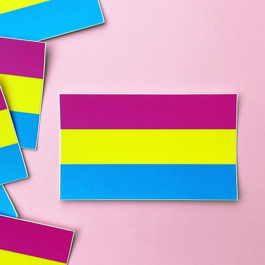 Pansexual Pride Flag Sticker