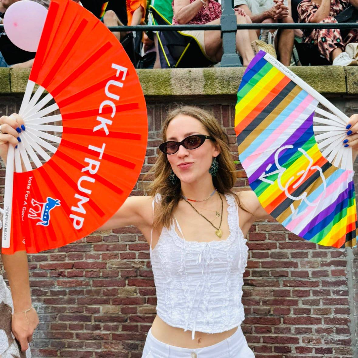 Equality Rainbow Fan
